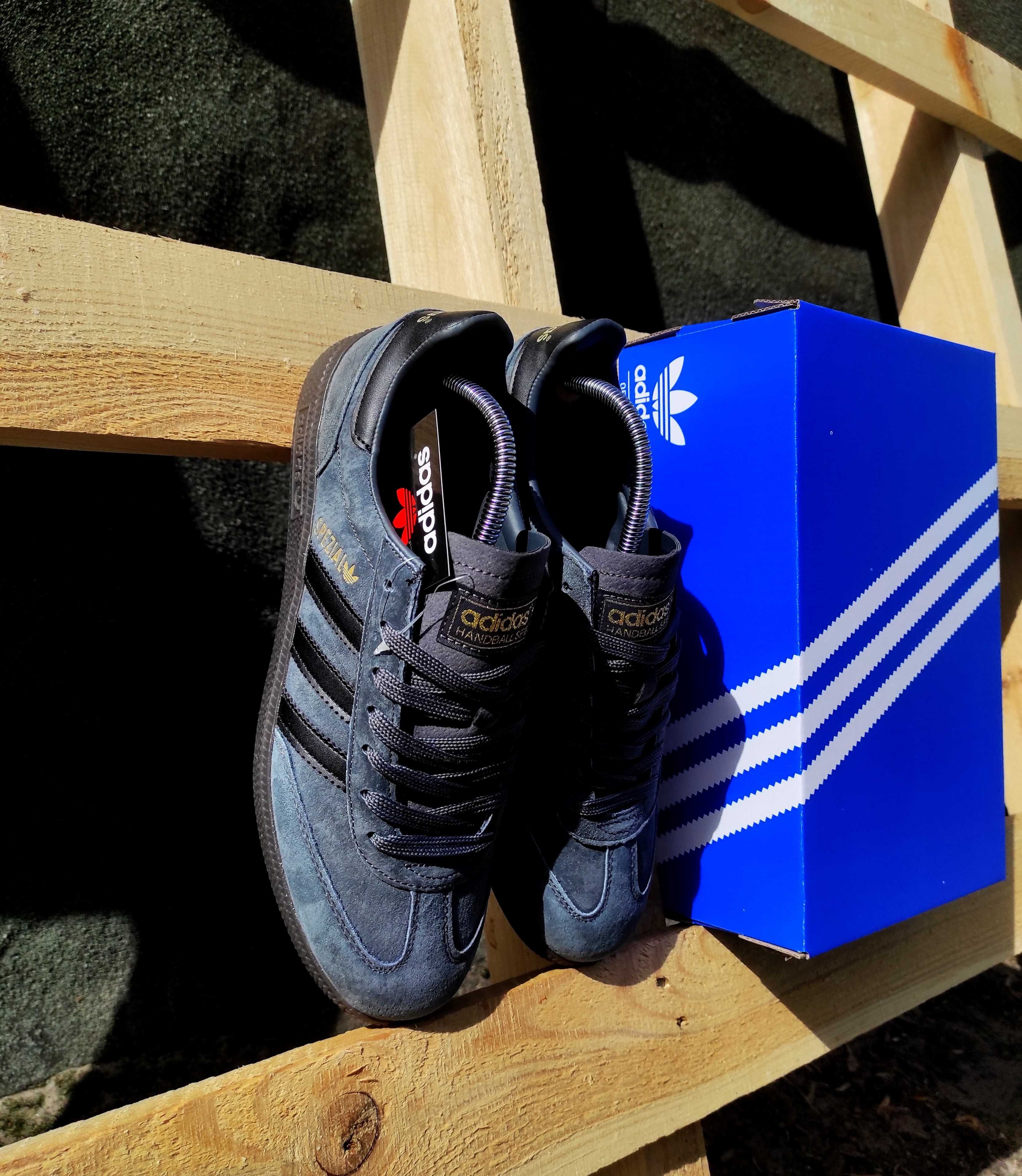 Кросівки кеди Adidas Handball Spezial сині (41-45), арт.1368