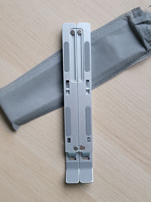 Подставка для ноутбука, алюминий, металл, регулируемая подставка