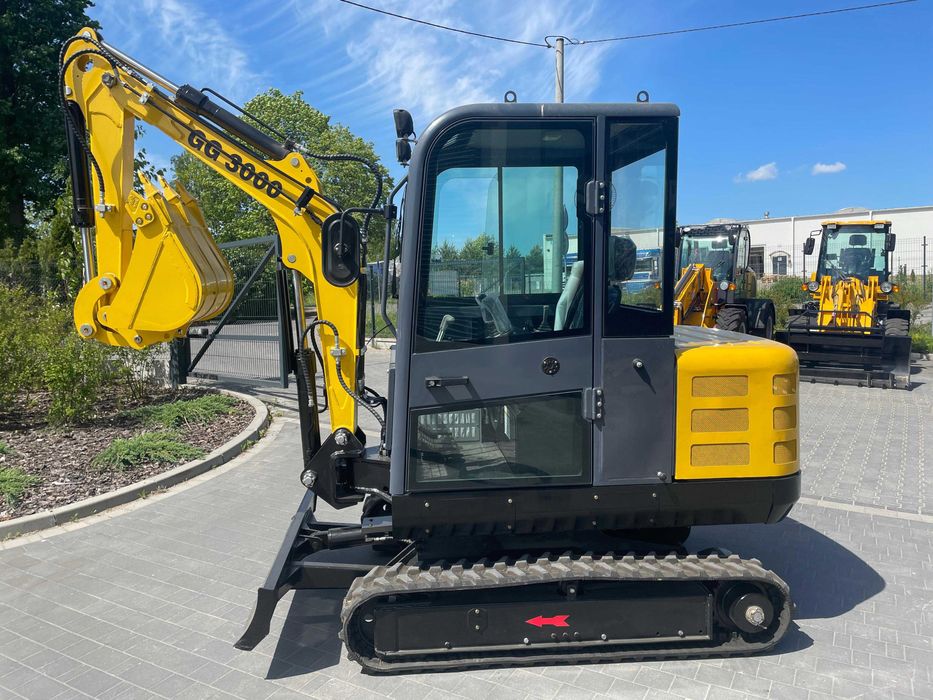 Koparka GG3000, Minikoparka 3T. Gunter Grossmann 3000kg