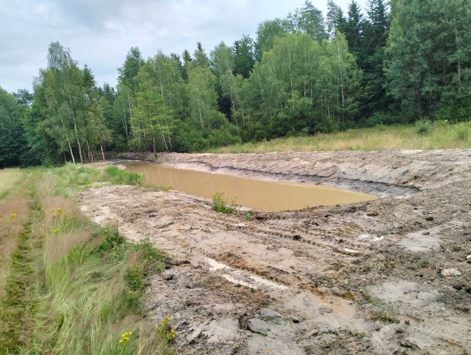 Usługi koparką prace ziemne