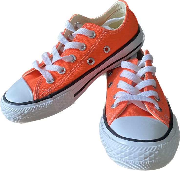 CONVERSE CHUCK TAYLOR ALL STAR - OX r. 28 NOWE trampki - pomarańczowe