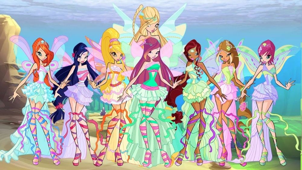 Школа волшебниц Клуб винкс Winx club Вінкс dvd