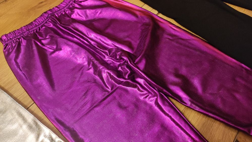 Zestaw nowe leginsy spodnie 6-7 lat 122cm