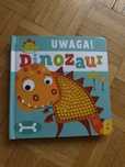 Uwaga Dinozaur książeczka sensoryczna