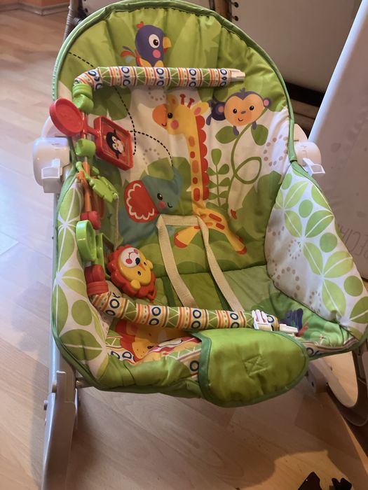 Bujaczek z zabawkami jak nowy