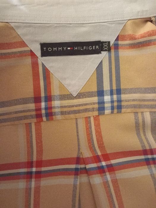 Camisa xadrez Tommy Hilfiger,  tamanho XXL