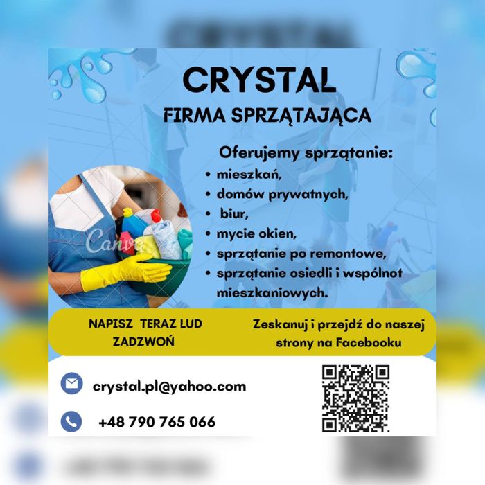 CRYSTAL - firma sprzatajaca z Poznania