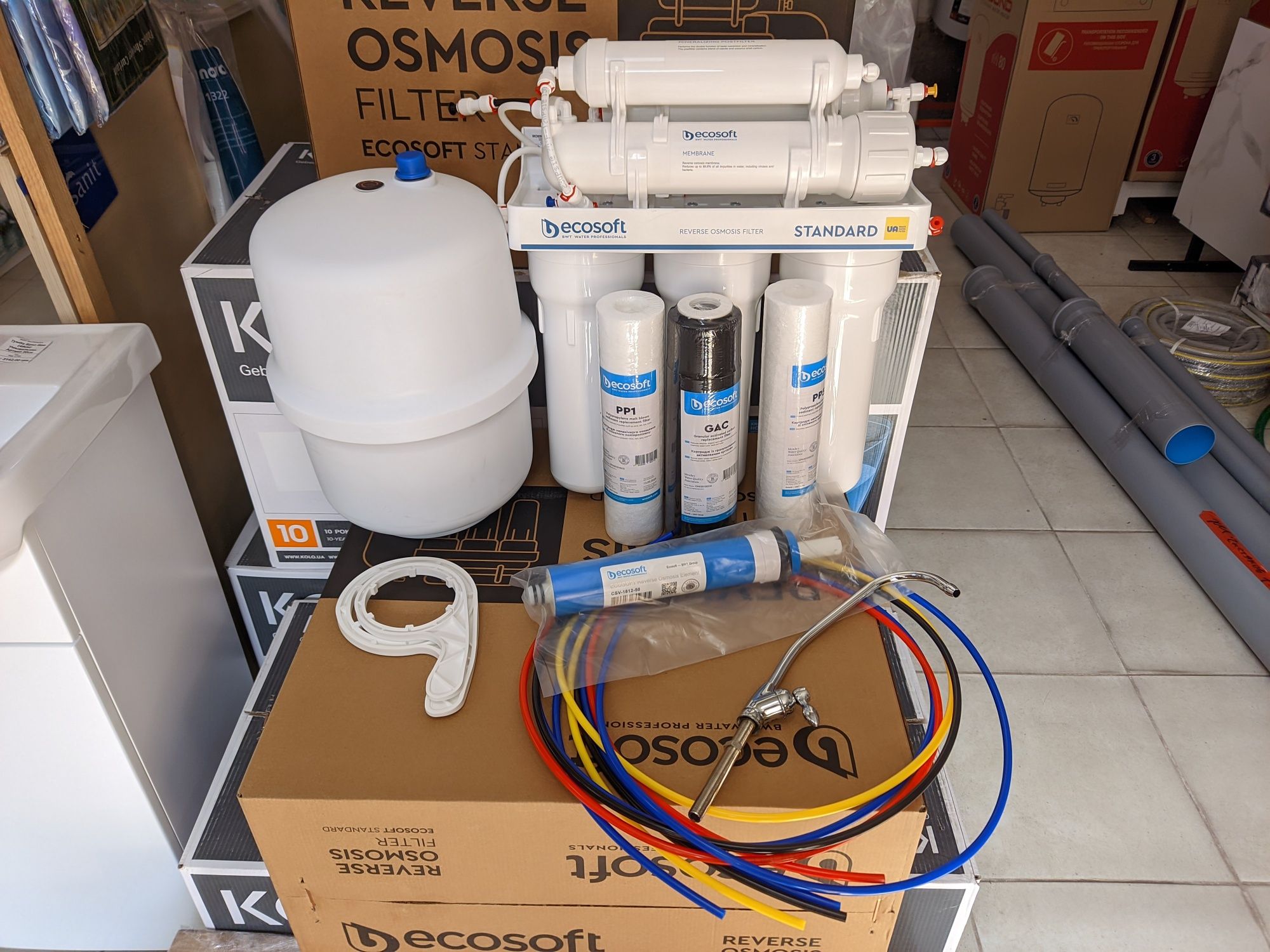 Фільтр для води Осмос 5-ти ступеневої очистки