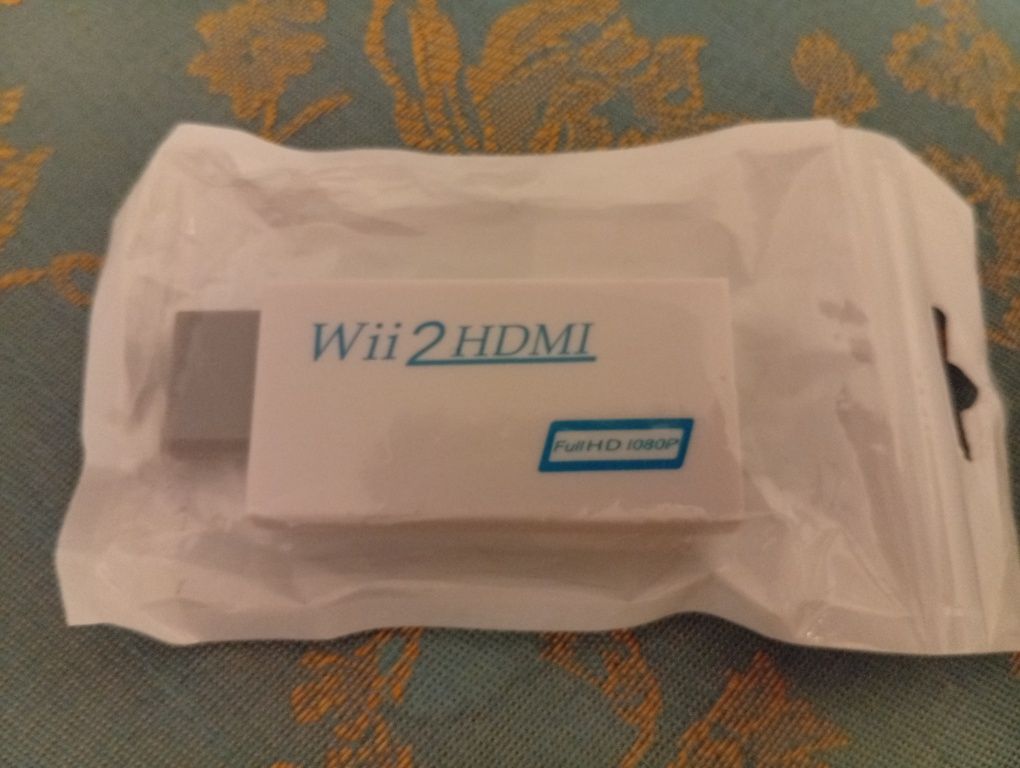 Adaptador HDMI para Nintendo Wii - entrego no Fórum Algarve.