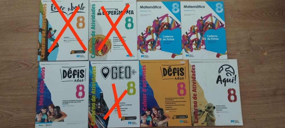 Cadernos de atividades