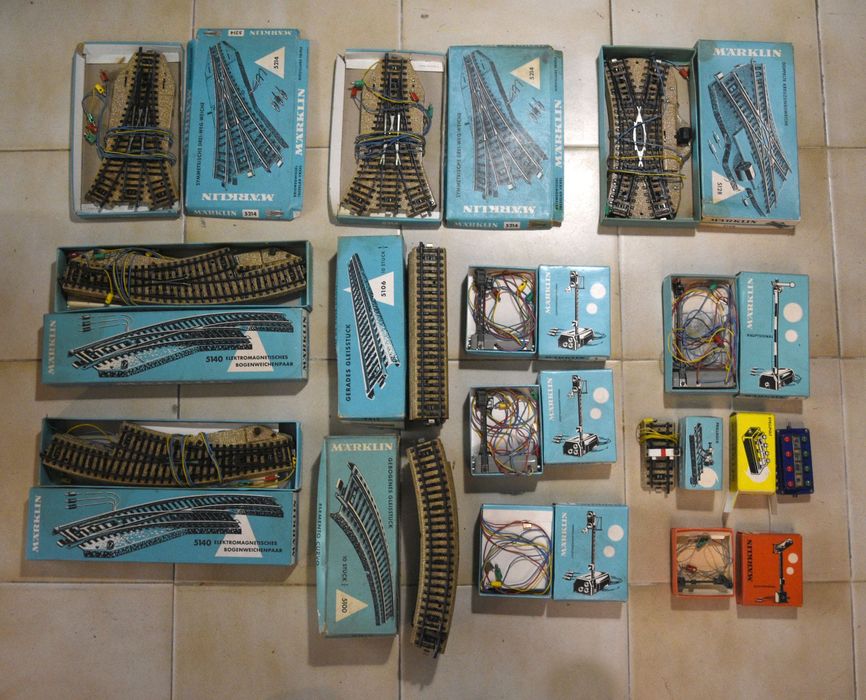 Comboio miniatura completo Marklin