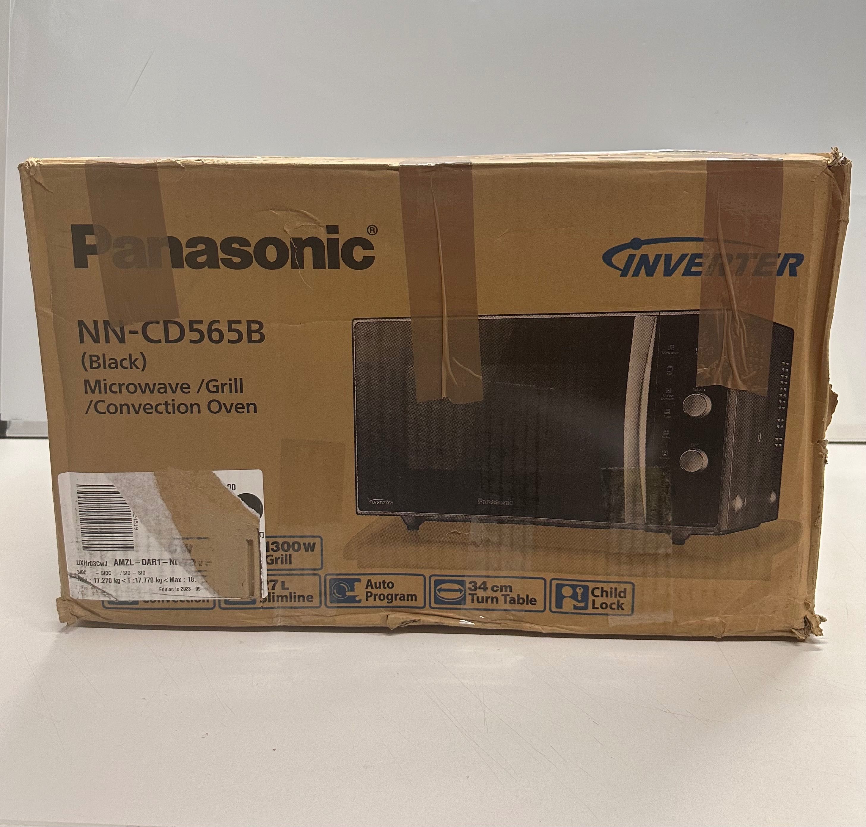 Kuchenka mikrofalowa wolnostojąca Panasonic NN-CD565BEPG P21A29