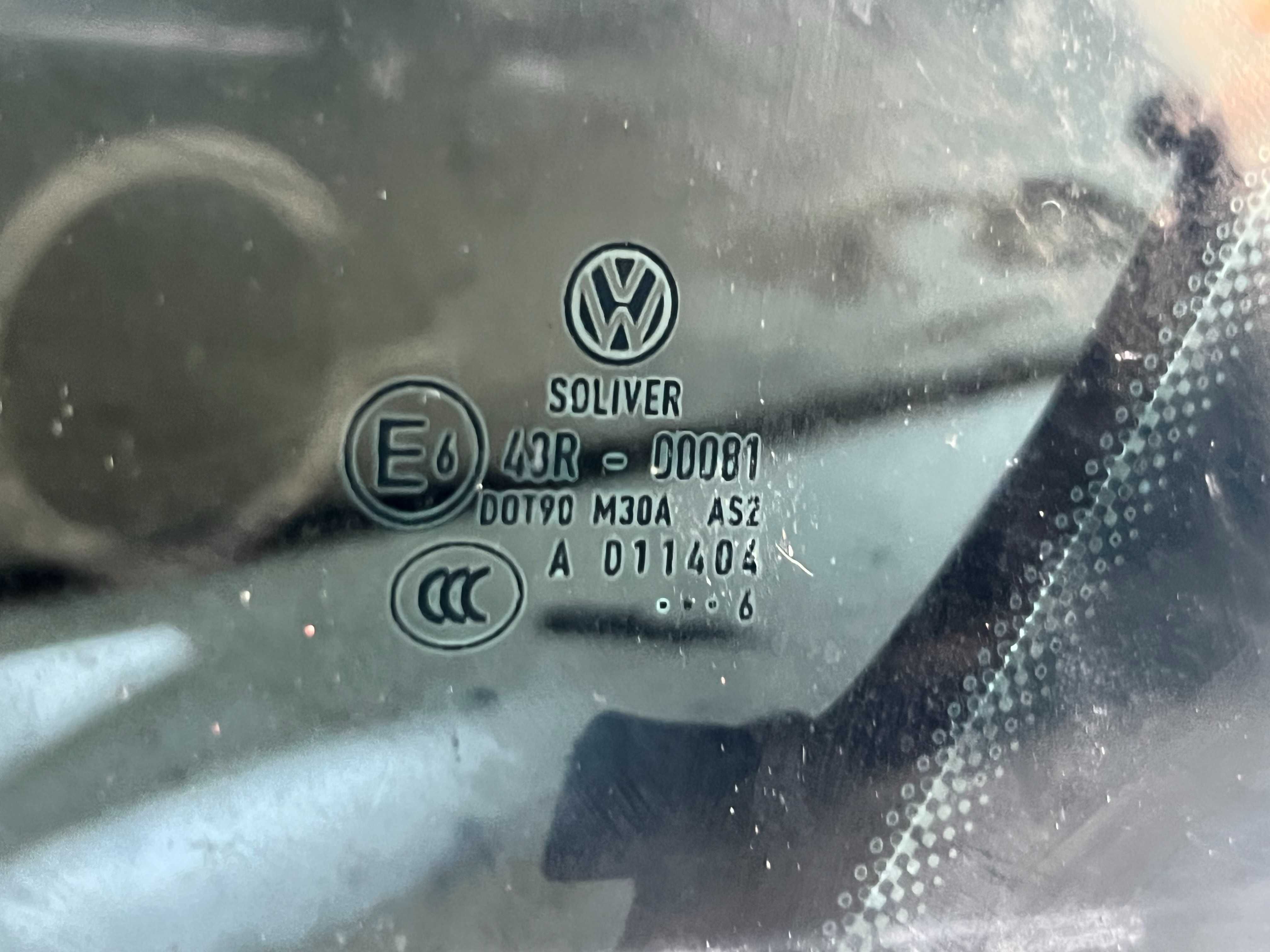 Volkswagen Passat B6 Sedan Mała Szyba Uszczelka Lewa Tylna Lewy Tył LT