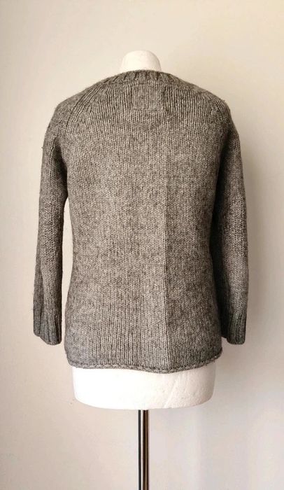 Szary sweter Better Rich XL • alpaka & wełna  premium knit must-have