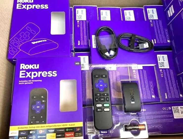 Медіаплеєр Смарт 4K ТВ інтернет приставка Roku Express HD HDR