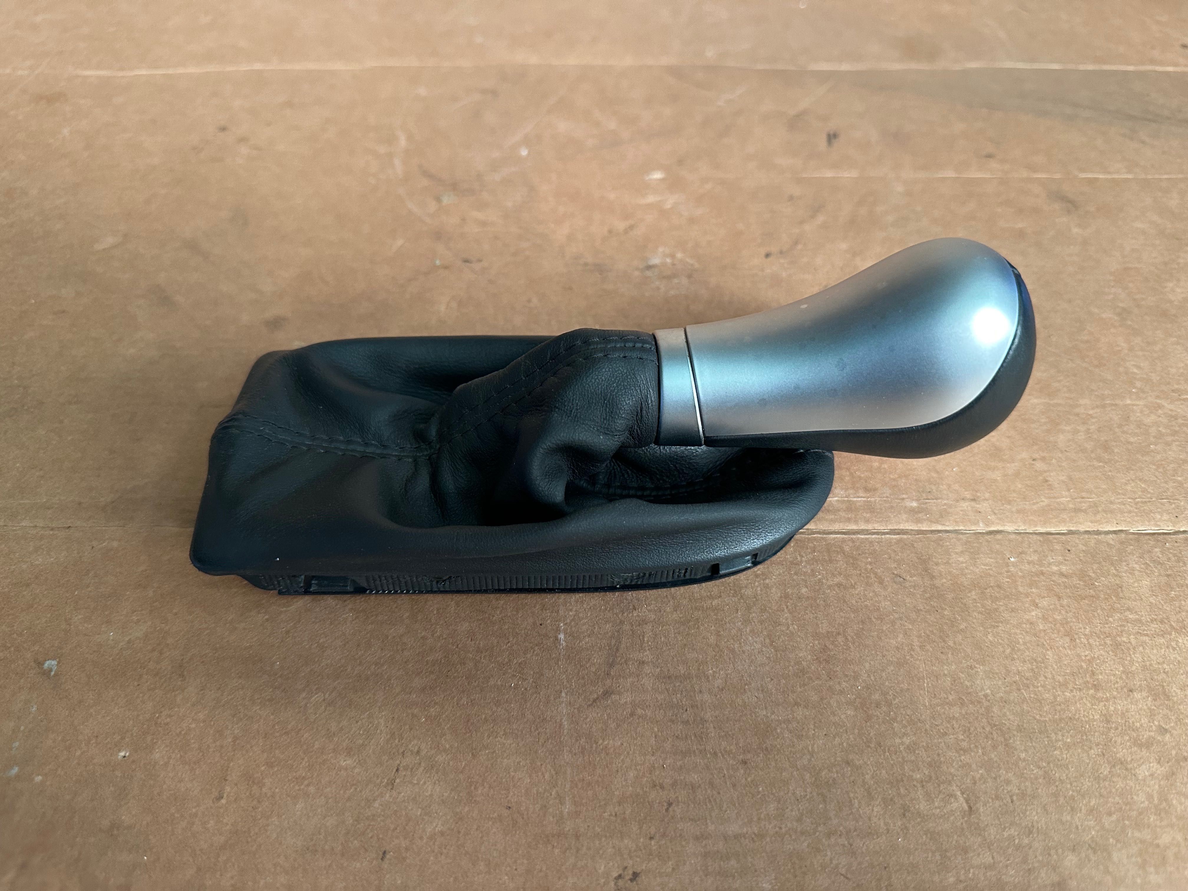 Moca Manete das mudanças em pele Mercedes W211 E220 E320 ORIGINAL