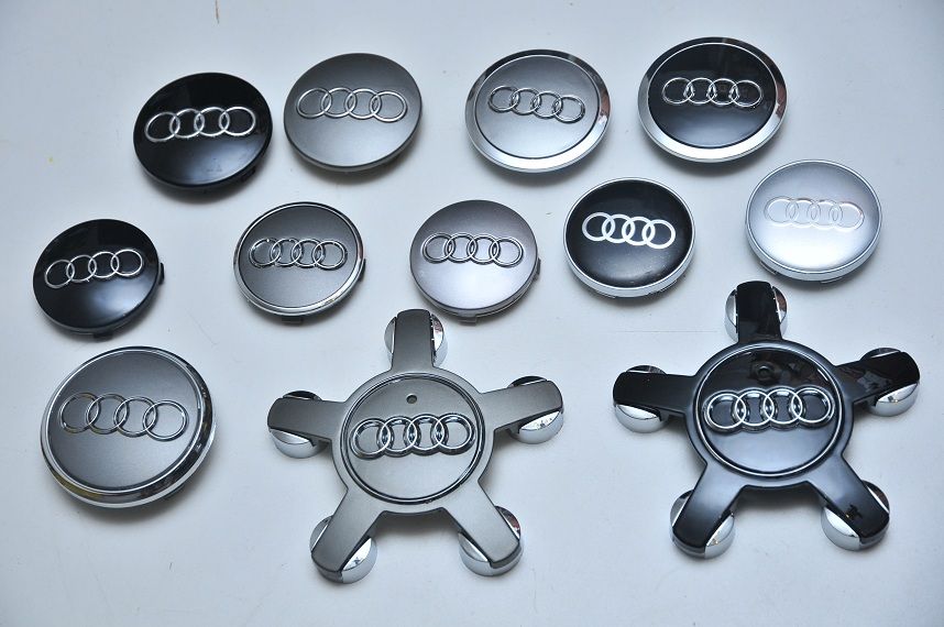 Колпачки для дисков Audi 56 59 60, 61, 68, 69, 77, 135 mm Заглушки Ауд