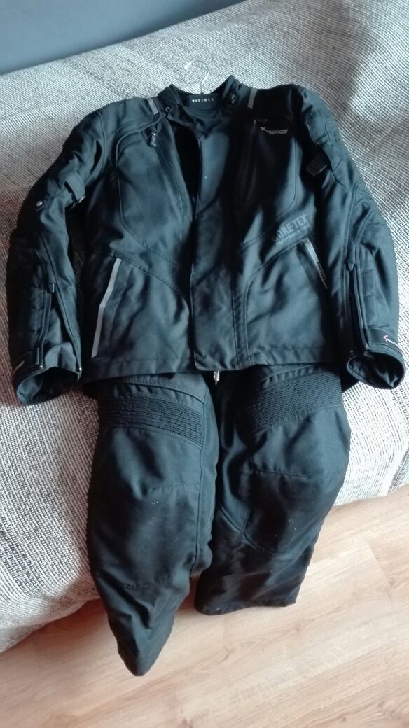 Kurtka i spodnie motocyklowe Held Gore Tex komplet na motocykl rozm.M