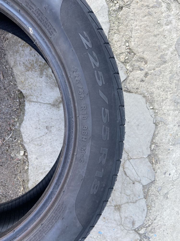 Літня гума пірелі зимняя резина пирели pirelli cinturato p7 225/55 r18