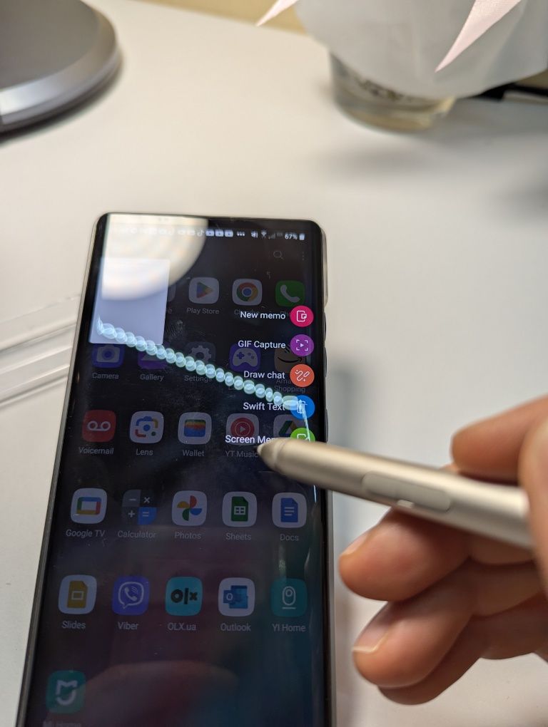 Стилул, сенслорна ручка Toshiba Trupen