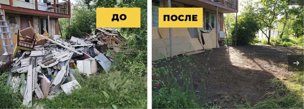 Прибирання території,передпродажна підготовка будинку ділянки приміщен