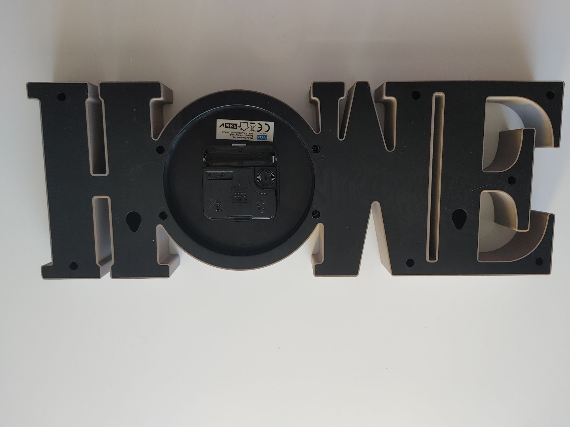 Zegar ozdoba HOME