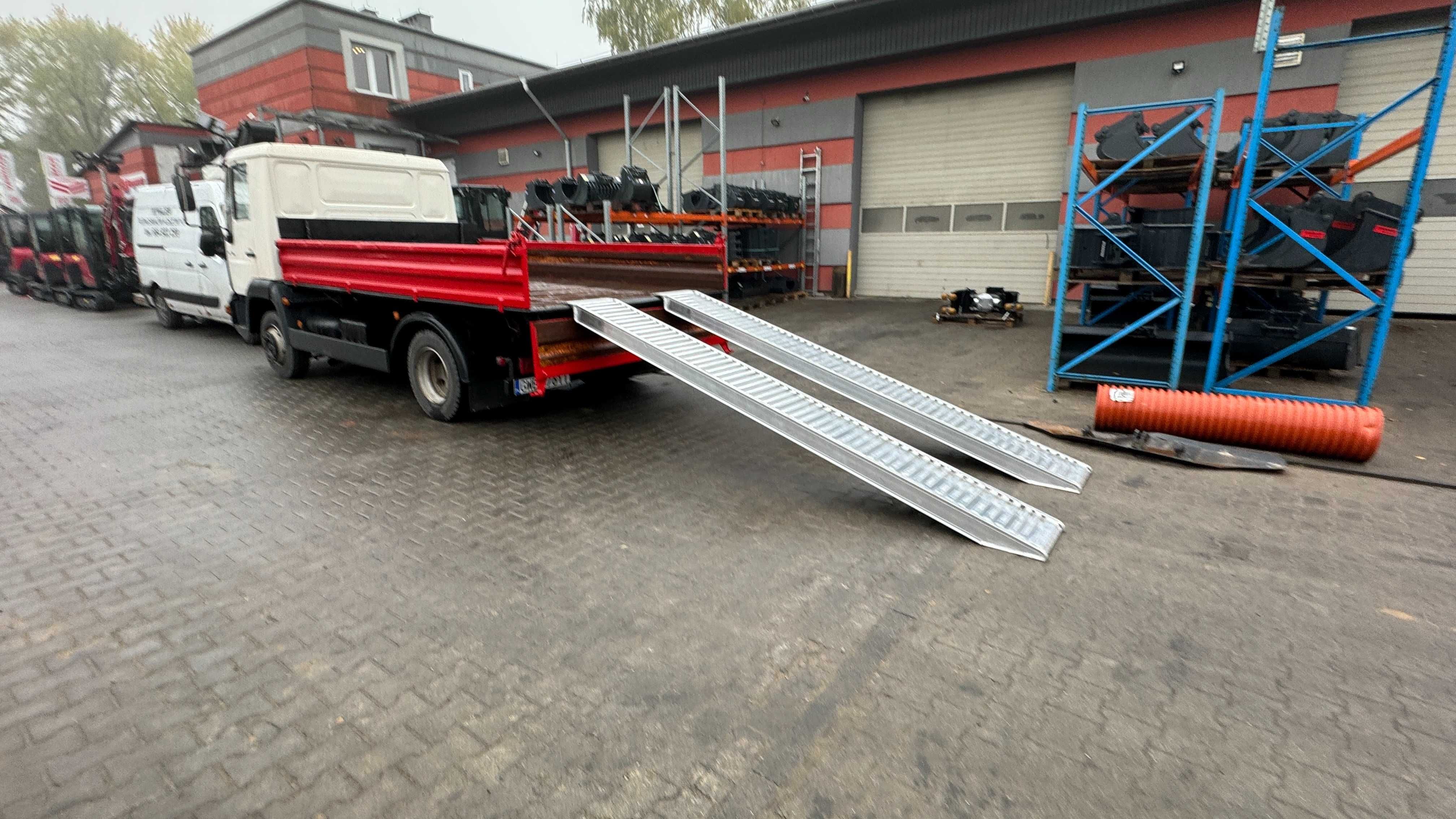 Specjalistyczne najazdy aluminiowe firmy Definitive CLM 7550 kg