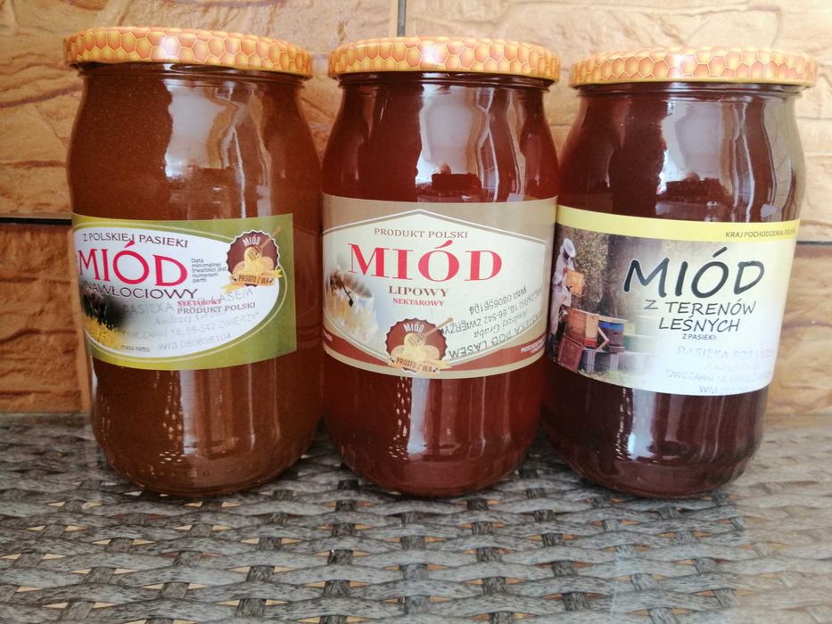 3 MIODY lipowy mniszkowy faceliowy  2025