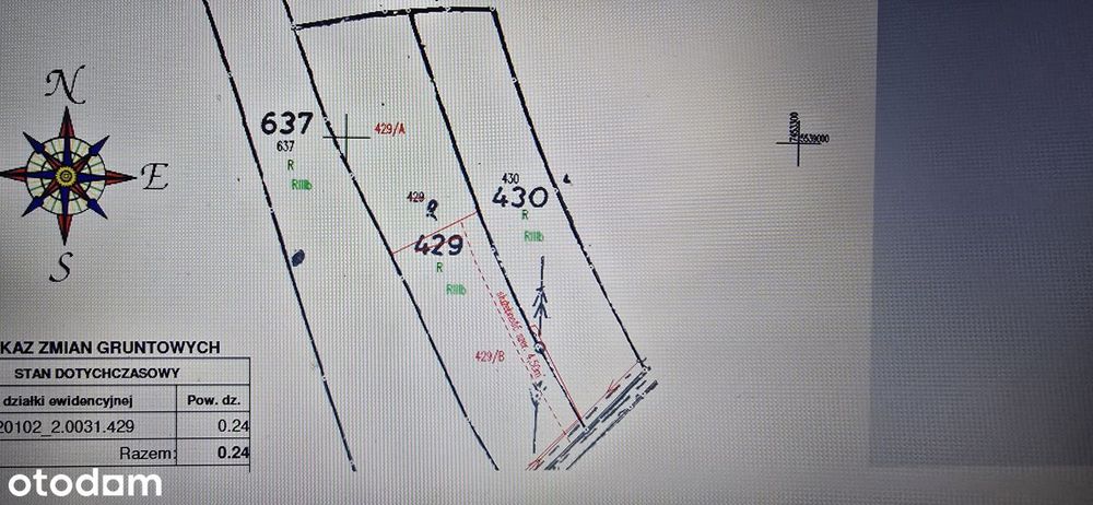 Stanisławice 2 dzialki budowlane po 12 ar