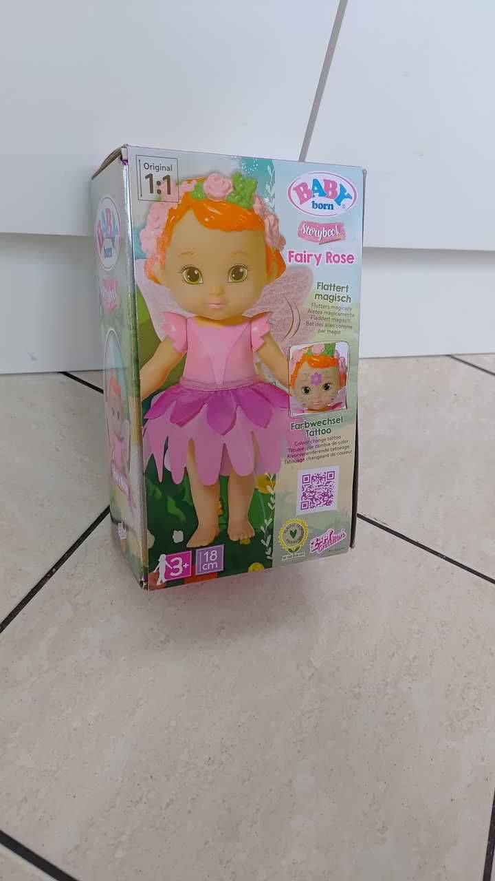 Baby Born wróżka Lalka "Baby Storybook Fairy Rose"