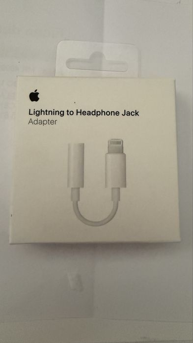 Adaptador Apple Lightning para Jack 3.5mm