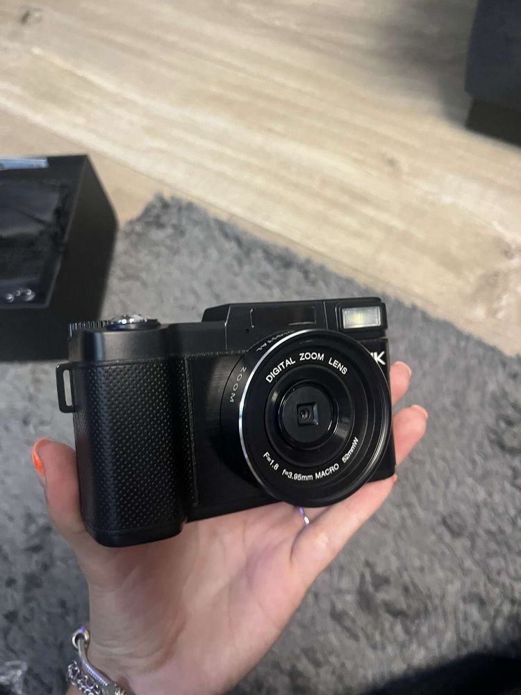 4K vlog kamera 48MP 16X zoom stan idealny