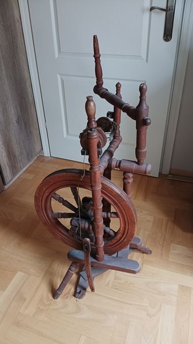Kołowrotek drewniany