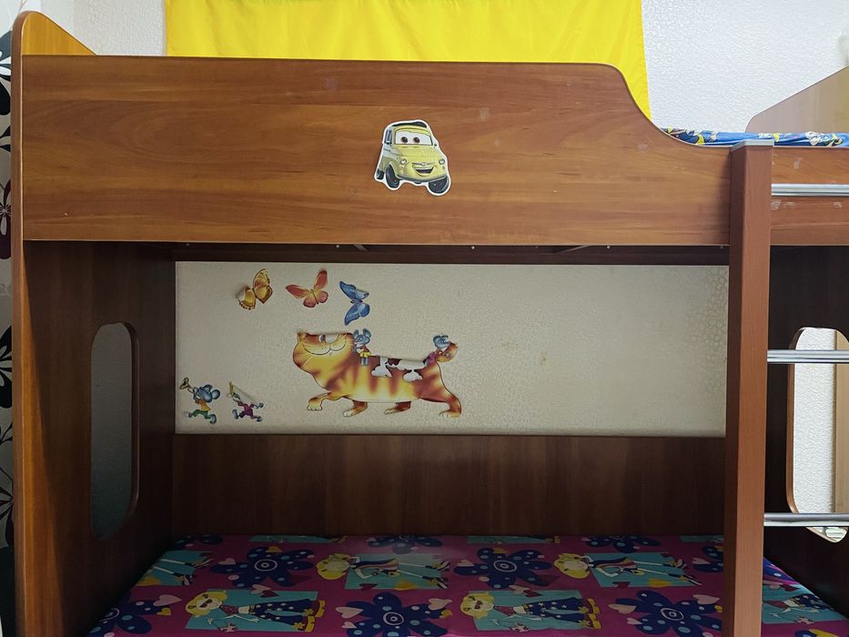 Двоярусне ліжко(двух ярусне ліжко,дитяче ліжко)
