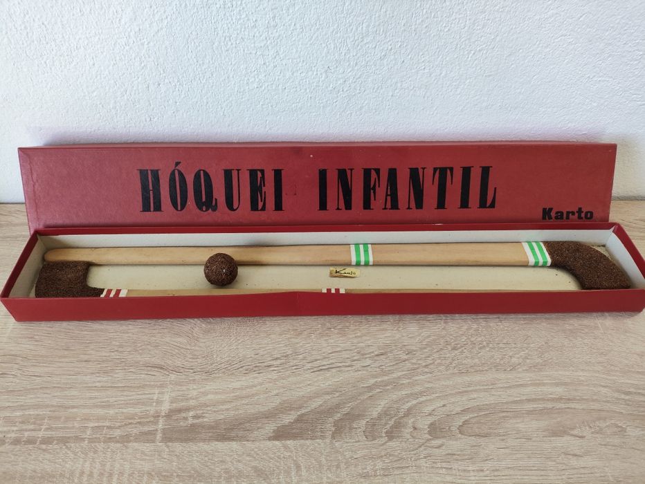 Hóquei Infantil Karto Jogo Vintage anos 70