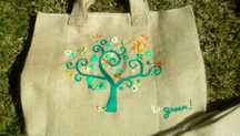 Saco de compras artesanal