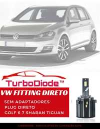 Led H7 especifico para Golf 6, Golf 7 Scirocco Touran Tiguan Sharan