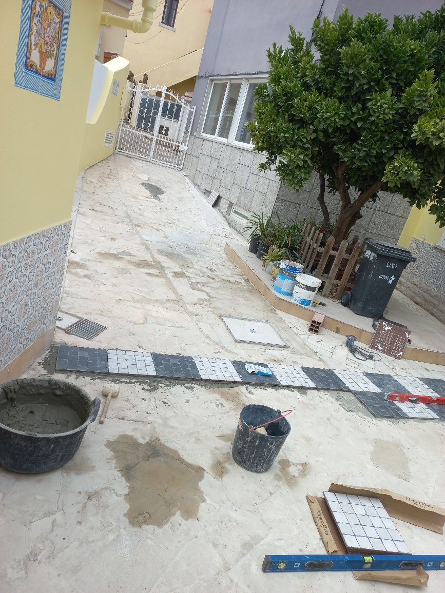 Obras  nas proximidades