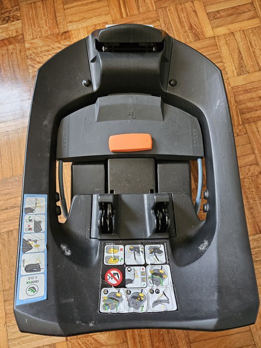 Base Auto Cybex Aton 2-Fix – Preto, Isofix, Compatível Aton 5