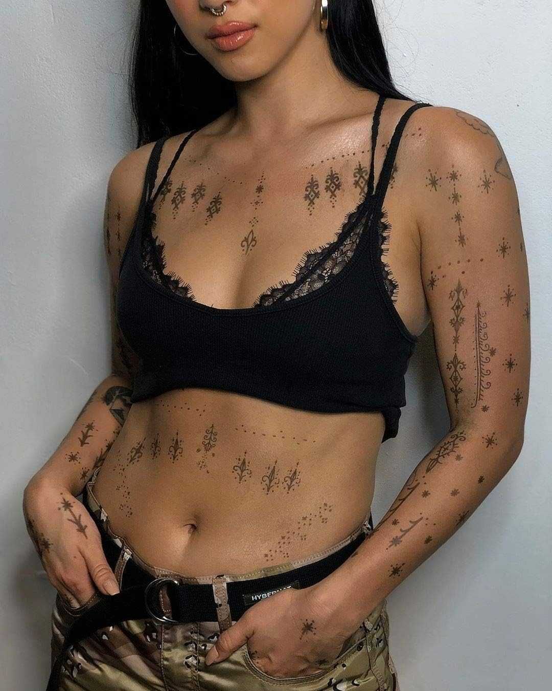 Máquina de Tatuagens Temporárias com Tinta Cosmética