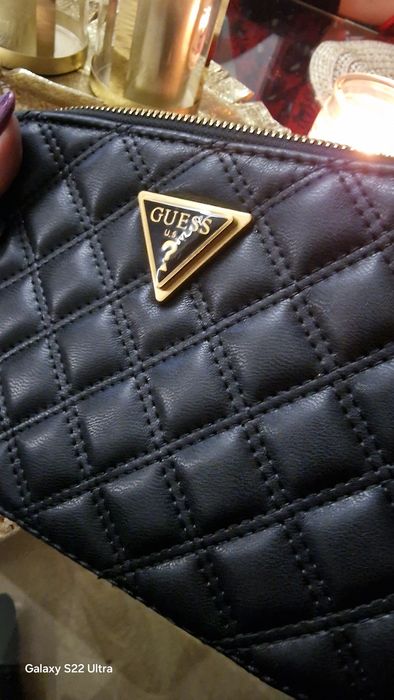 Torebka Guess oryginalna czarna GIULLY