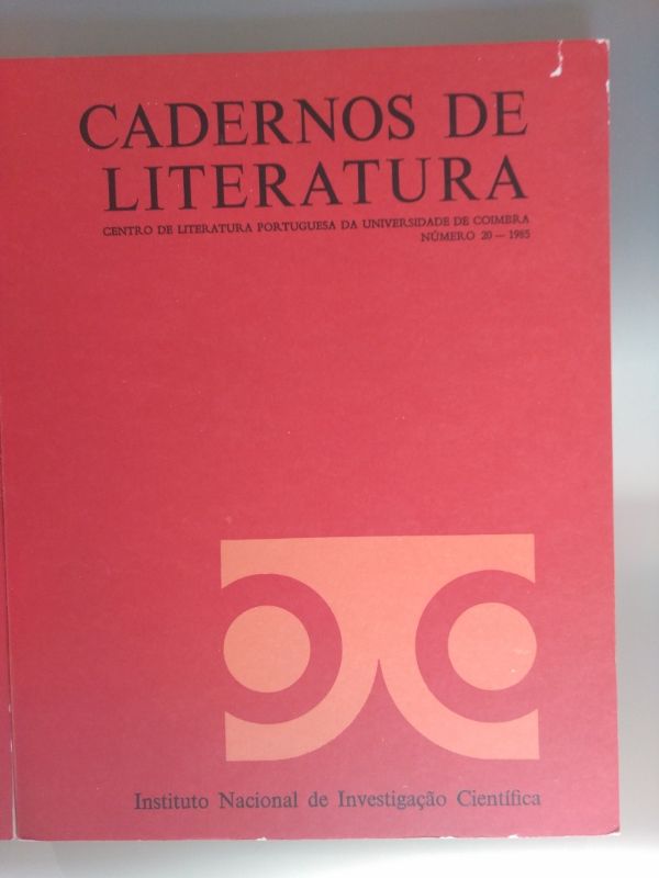 Livros antigos pack de 3 - Cadernos de Literatura - Nº8 (1981), Nº18 (
