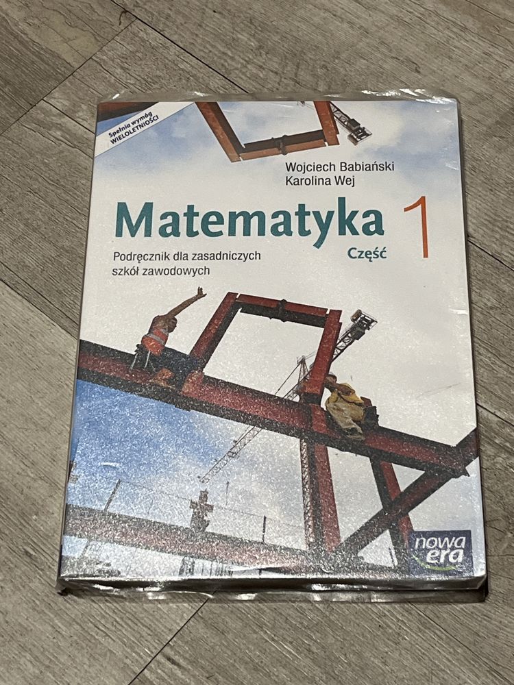 Książka do matematyki Matematyka 1