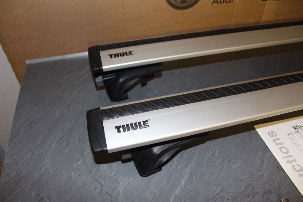 THULE 757 или 775 + WingBar поперечины на рейлинги как EVO 7104