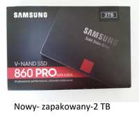 NOWY,Zapakowany Samsung 860 PRO-2TB-dysk ssd-foto inne modele.