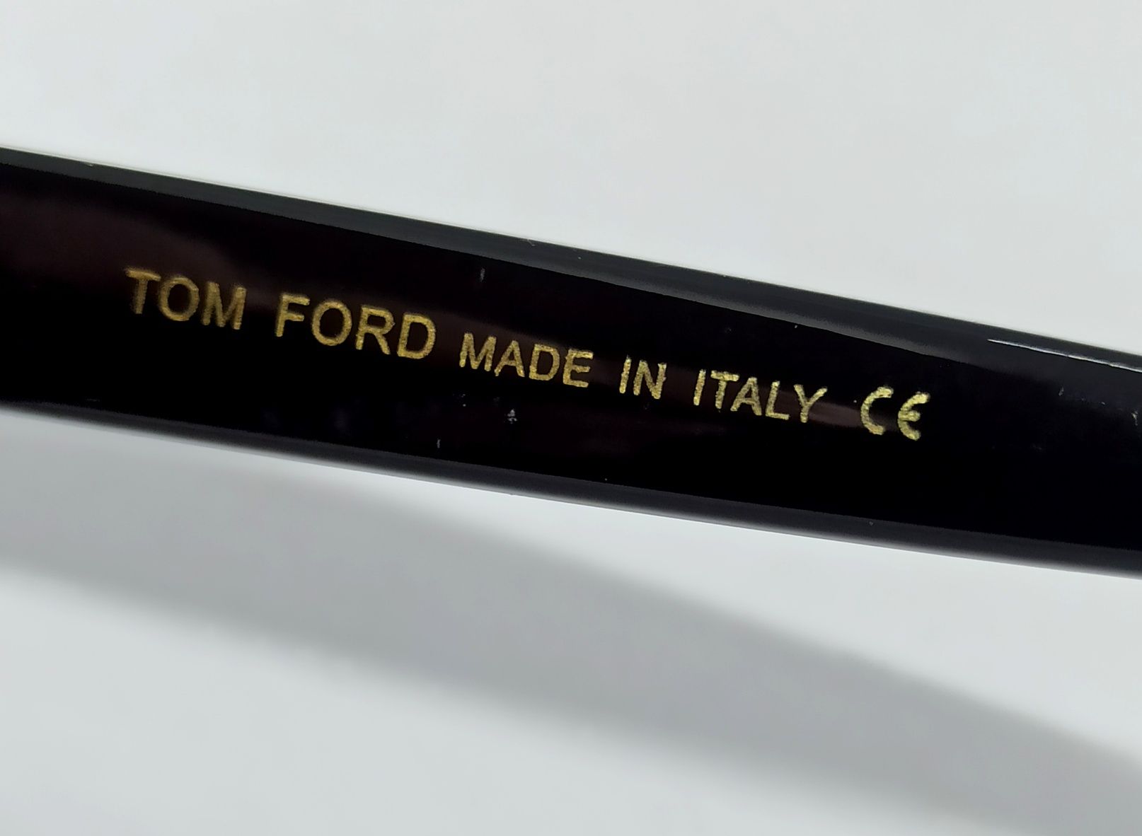 Tom Ford TF0523 очки женские лисички черные градиент с золотым лого