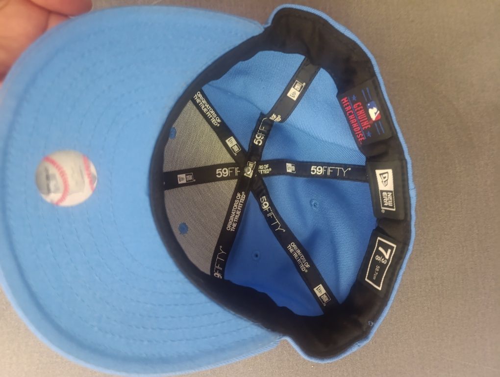 Czapka new york 59 fifty niebieska