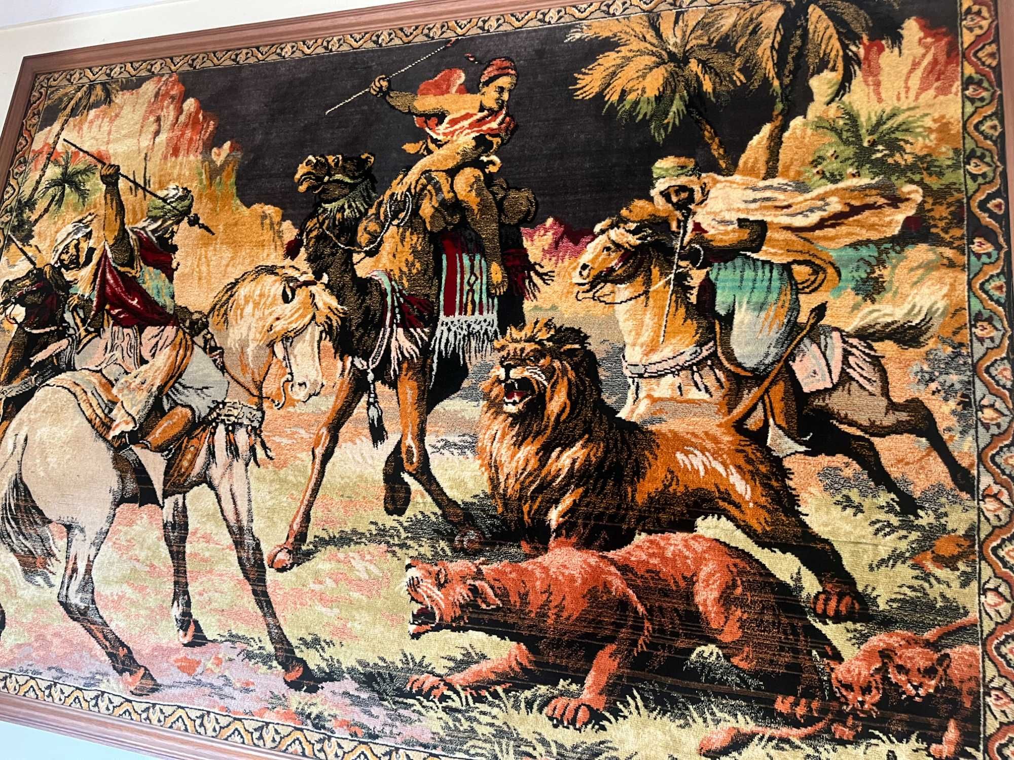 Quadro de parede em tapeçaria