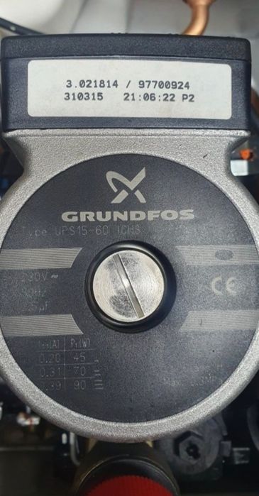 Grundfos ups15-60 ichs Immergas Victrix