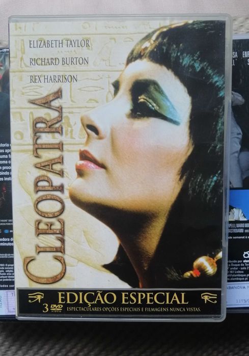 Cleopatra (Ediçao especial 3 dvd) Elisabeth Taylor